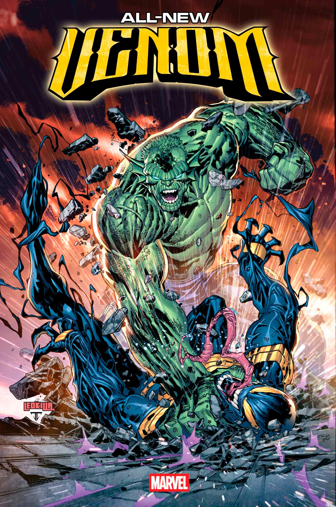 All New Venom #7 Ken Lashley Bring On The Bad Guys Variant