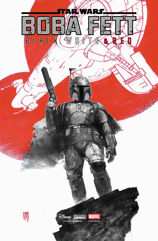Star Wars: Boba Fett   Black, White & Red #1