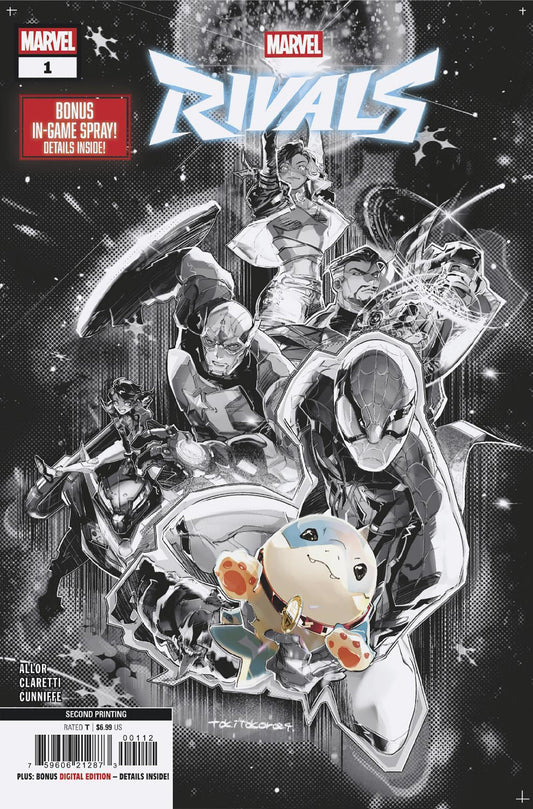 Marvel Rivals #1 Tokitokoro 2nd Print Variant