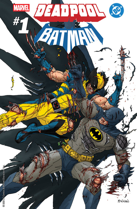 Marvel/DC: Deadpool/Batman #1 Steve Mcniven Variant