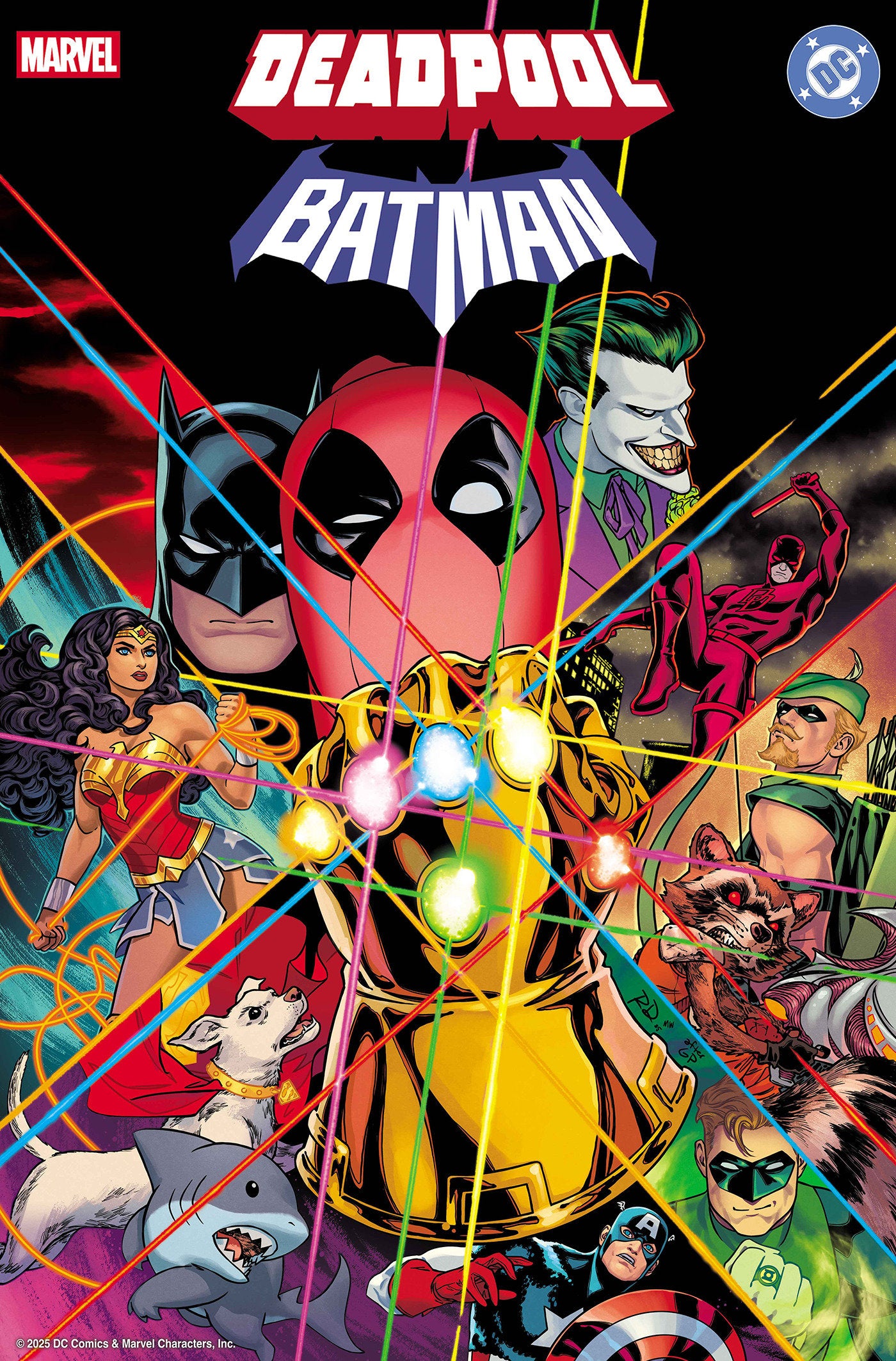 Marvel/DC: Deadpool/Batman #1 Russell Dauterman Homage Variant