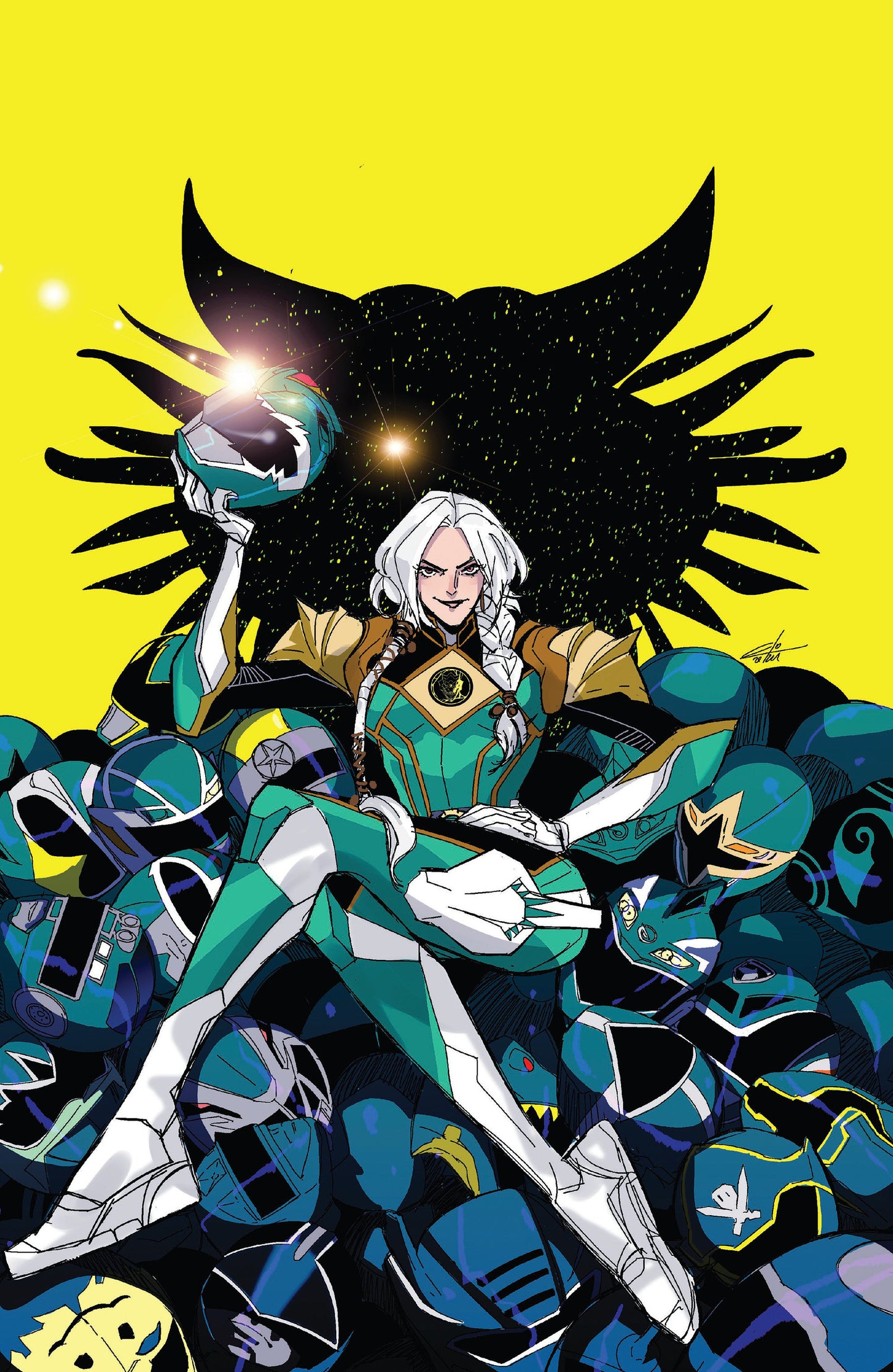 Power Rangers Prime #9 H Foc Reveal Variant (Dressed, Carlini)
