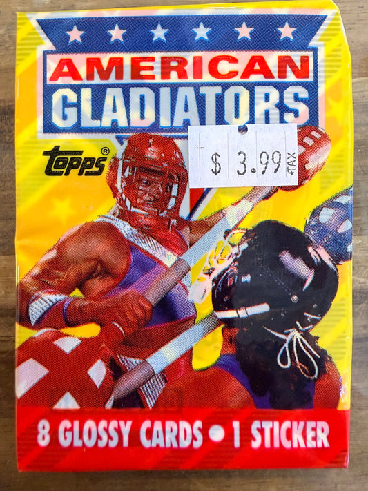 AMERICAN GLADIATORS TOPPS TRADING CARDS