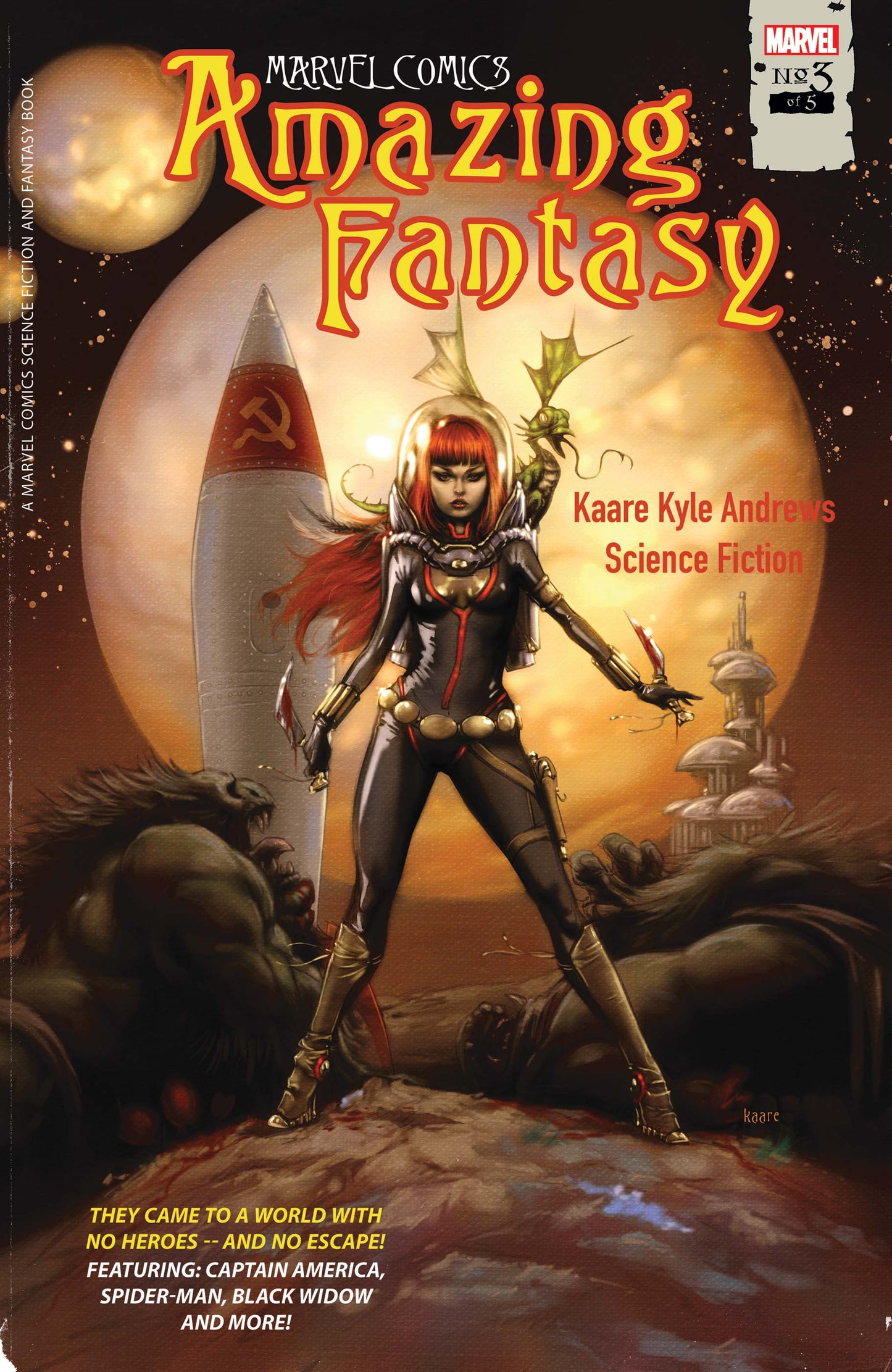 Amazing Fantasy #3 A cover