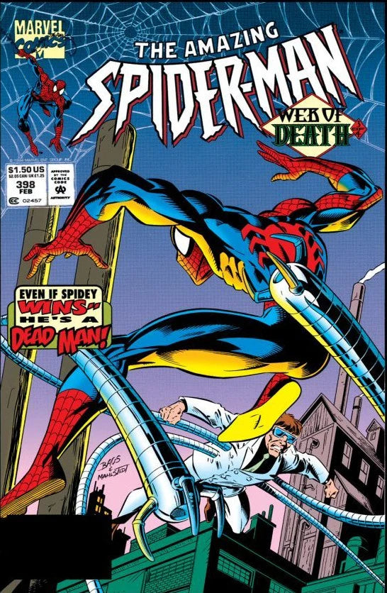 Amazing Spider-Man #398 A Direct Edition cover