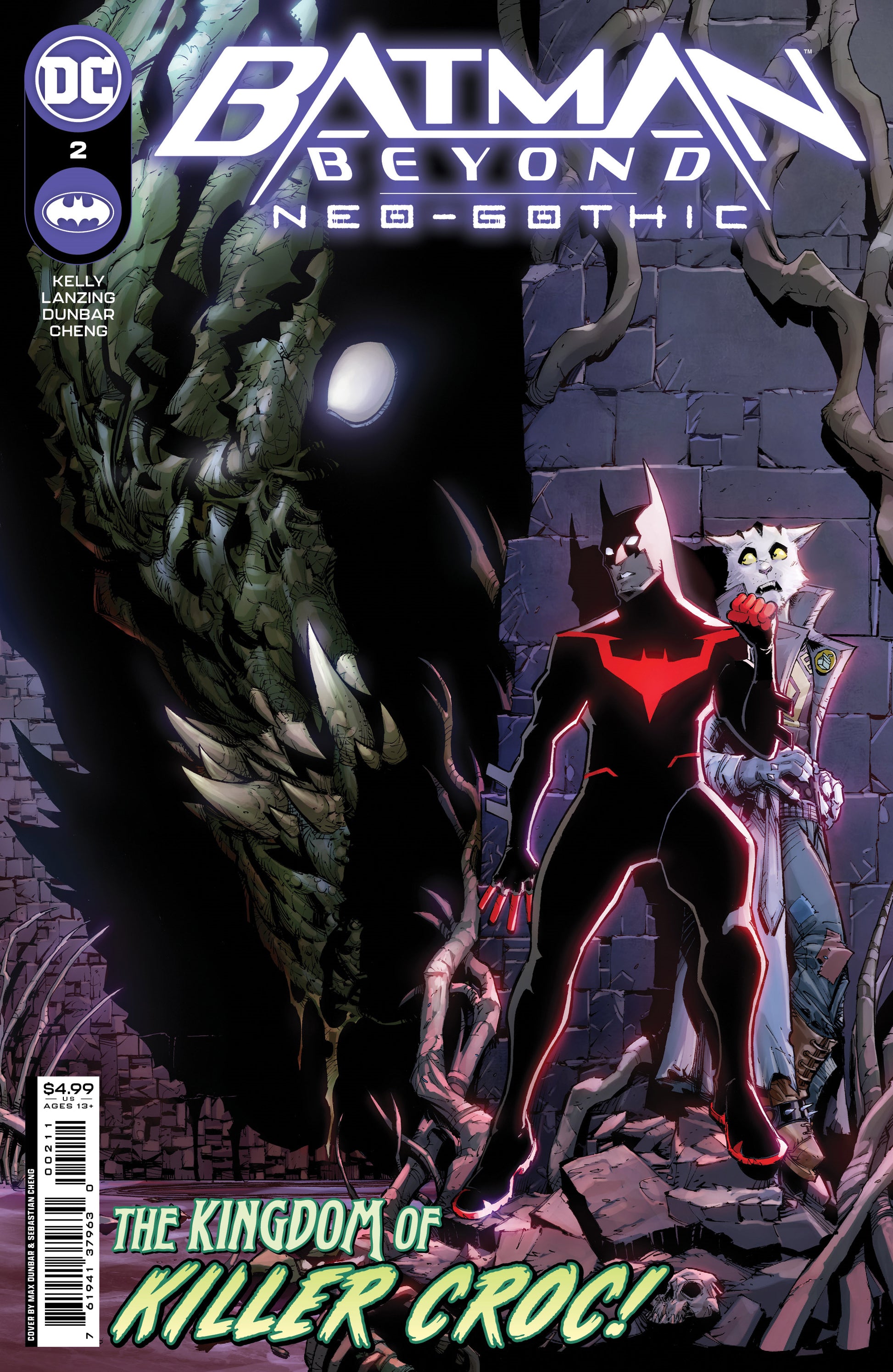 Batman Beyond: Neo-Gothic #2 A cover