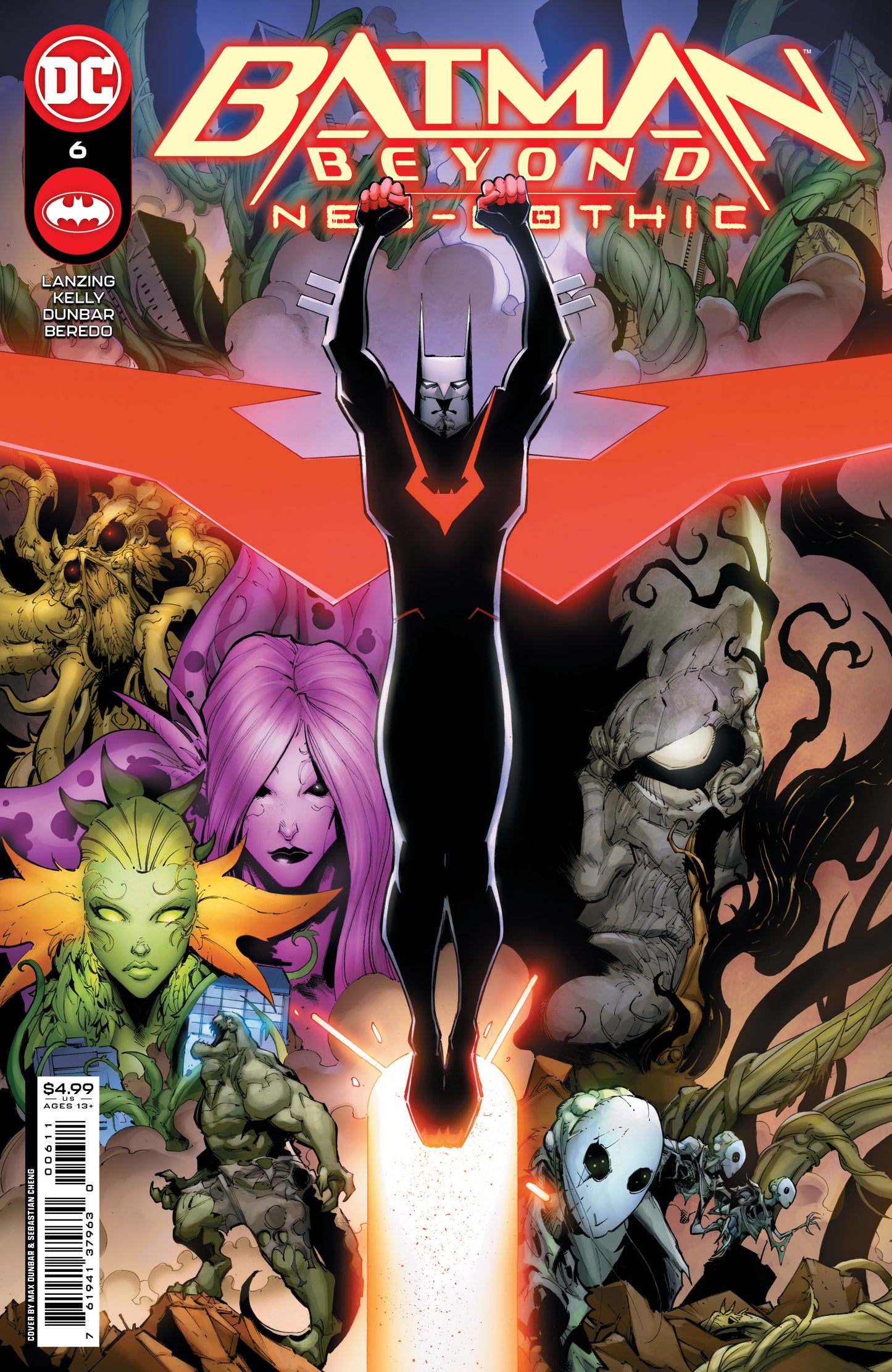 Batman Beyond: Neo-Gothic #6 A cover