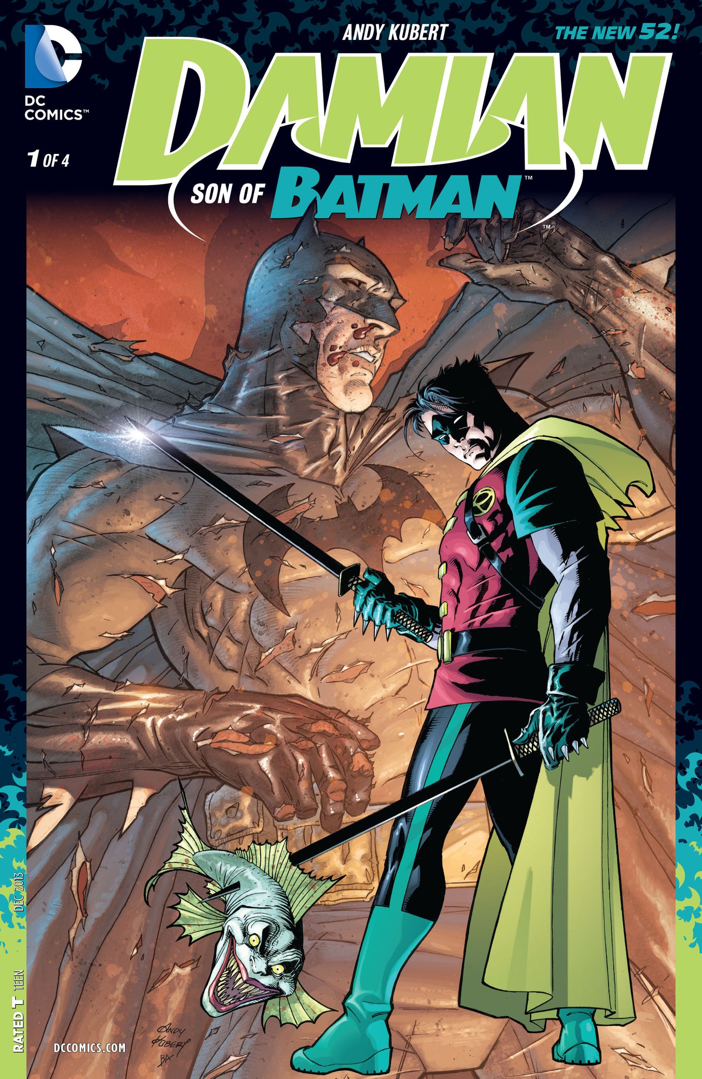 Damian: Son of Batman #1 A cover