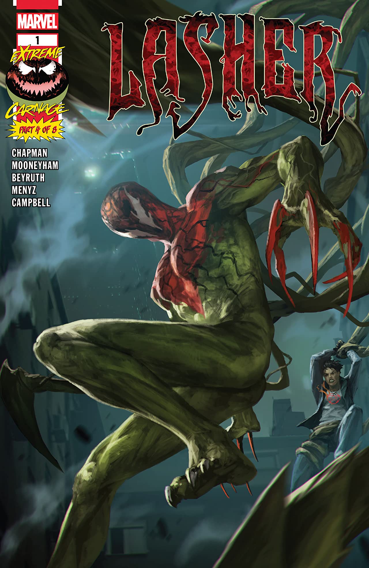 Extreme Carnage: Lasher #1 A cover