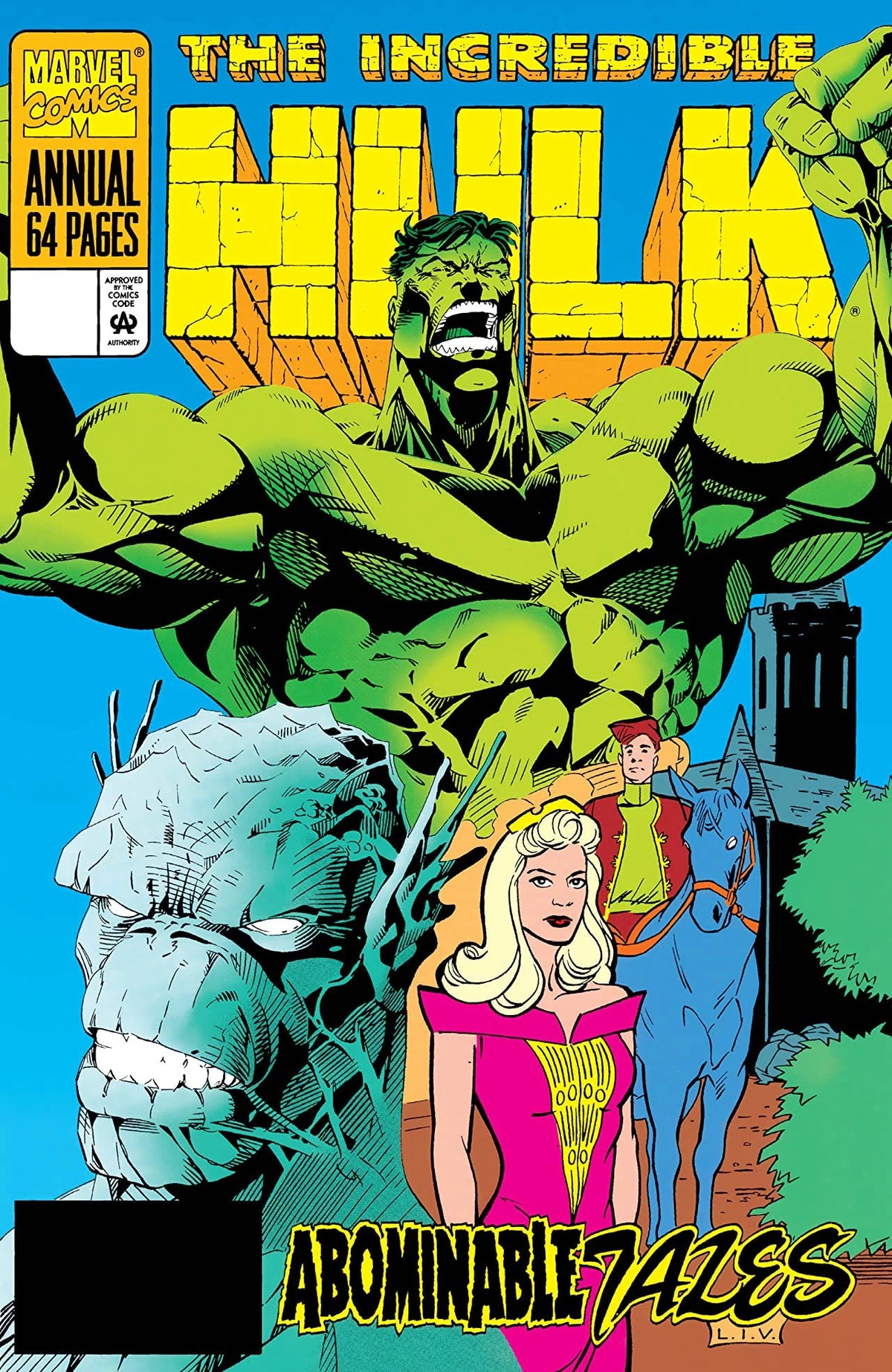 The Incredible Hulk Annual #20 Direct Edition cover