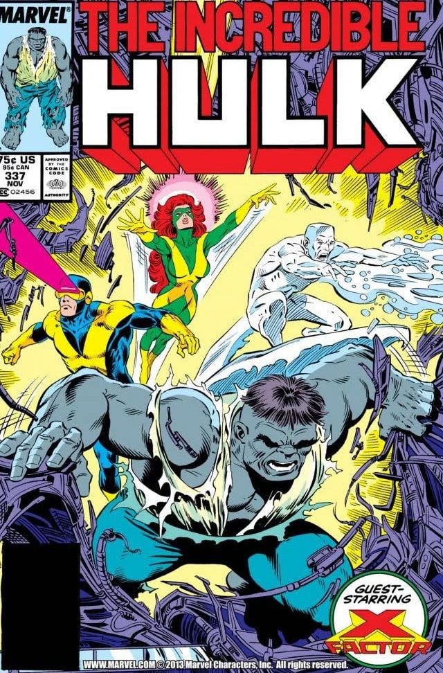 The Incredible Hulk #337 Direct Edition cover