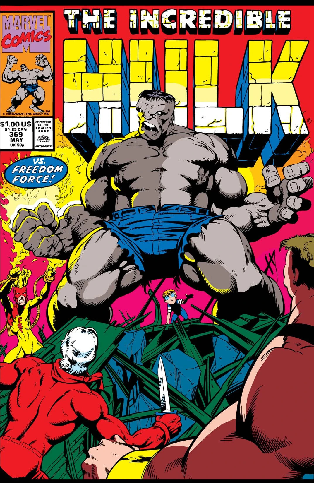 The Incredible Hulk #369 Direct Edition cover