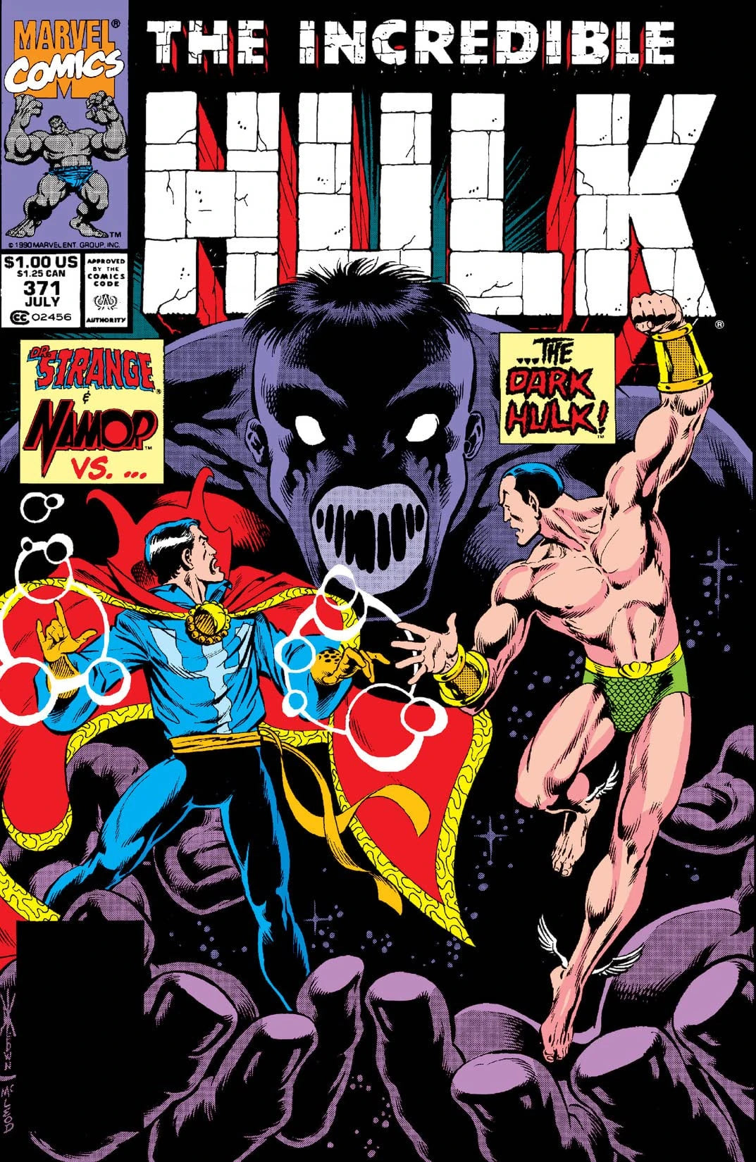 The Incredible Hulk #371 Direct Edition cover