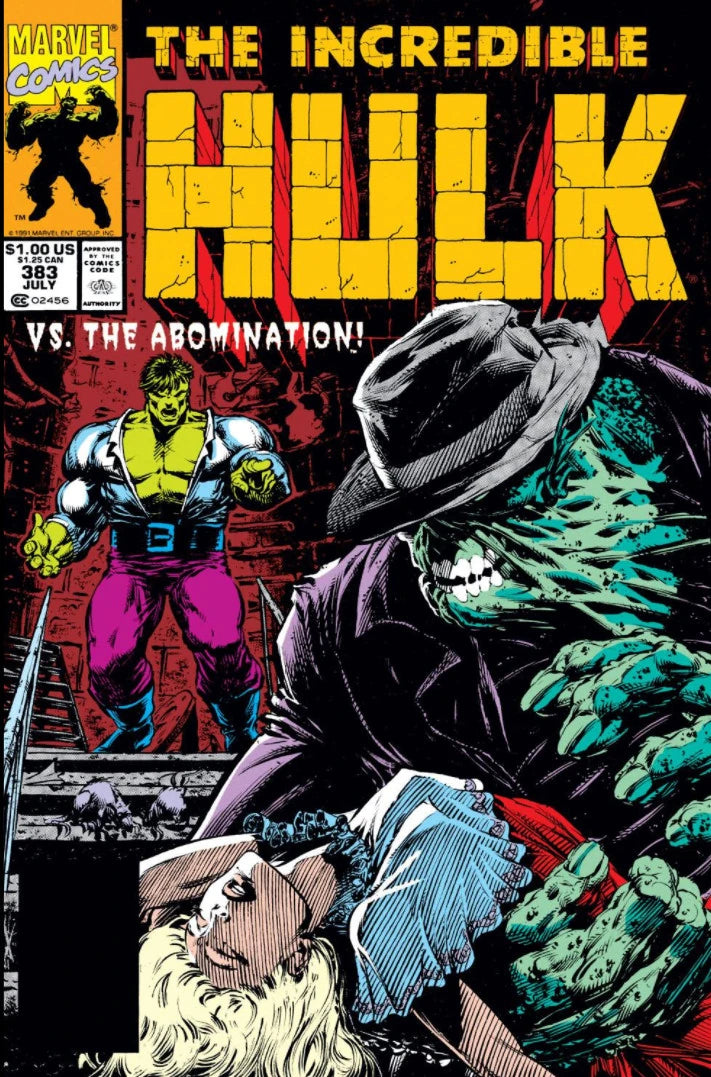 The Incredible Hulk #383 Direct Edition cover