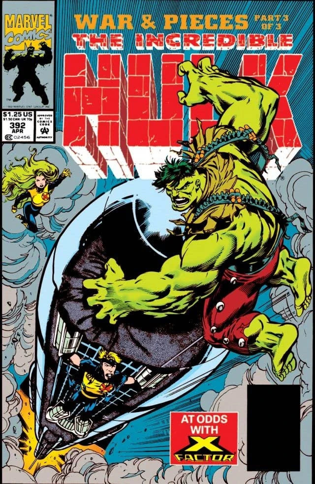 The Incredible Hulk #392 Direct Edition cover