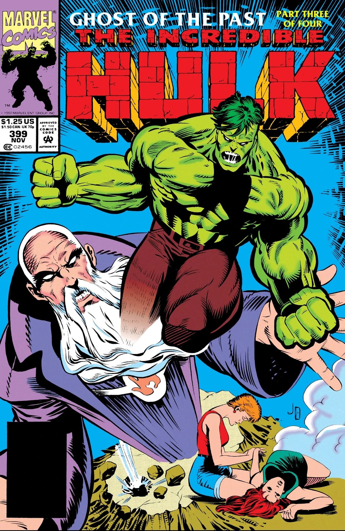 The Incredible Hulk #399 Direct Edition cover