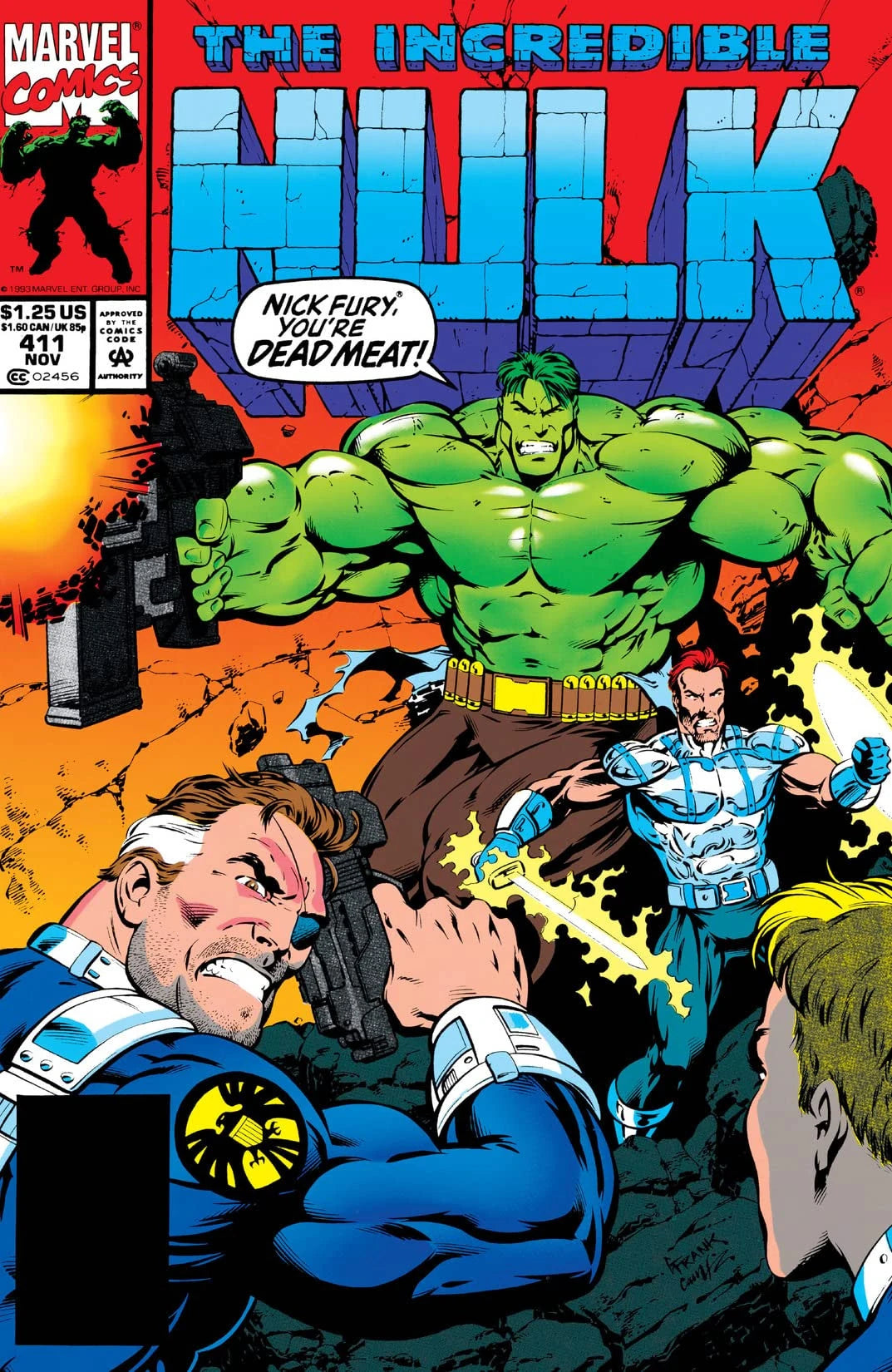 The Incredible Hulk #411 Direct Edition cover