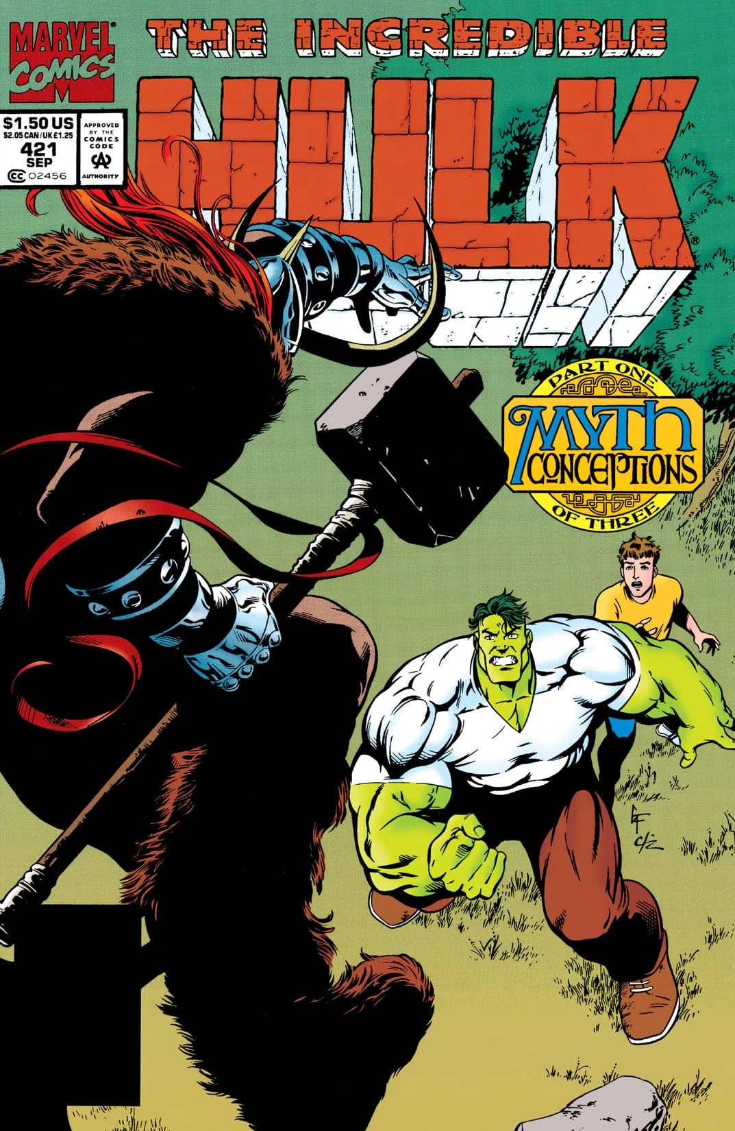 The Incredible Hulk #421 Direct Edition cover