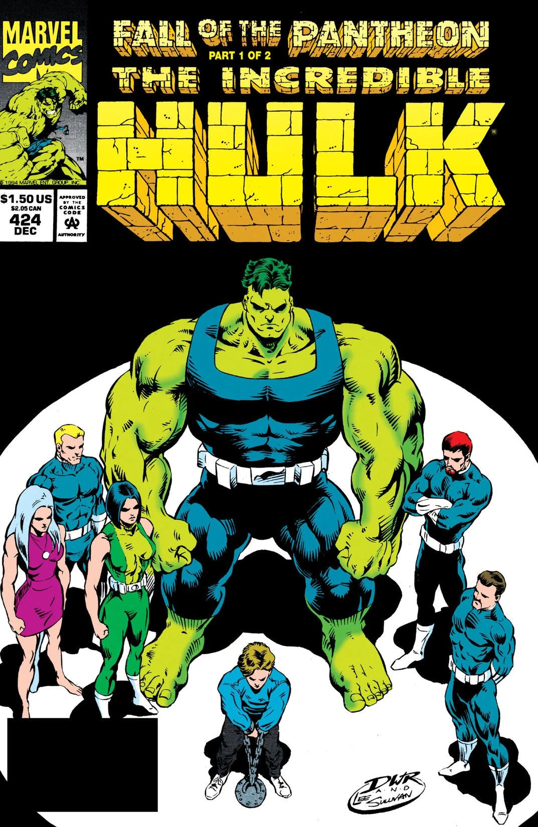 The Incredible Hulk #424 Direct Edition cover