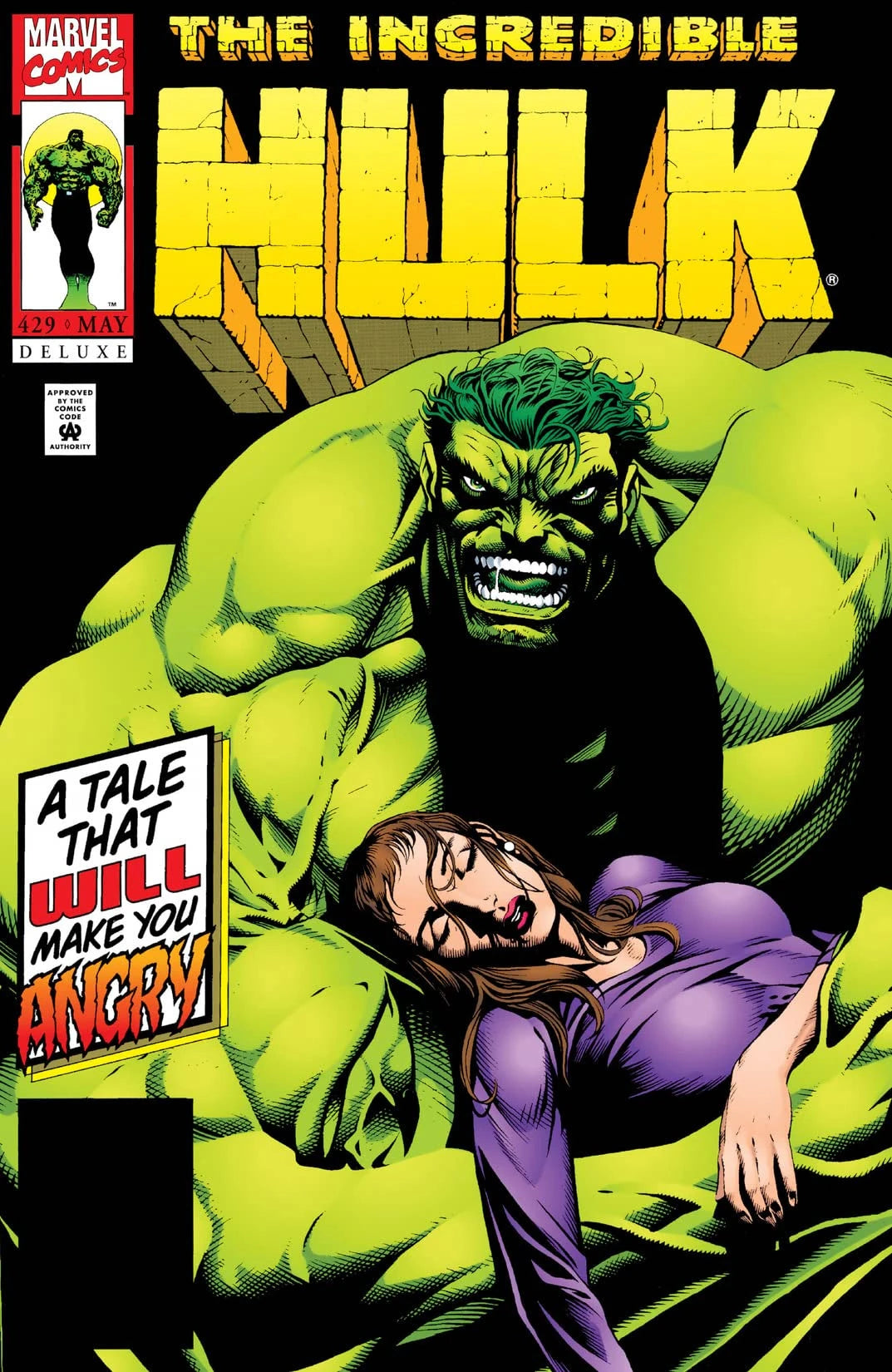 The Incredible Hulk #429 Deluxe Direct Edition cover
