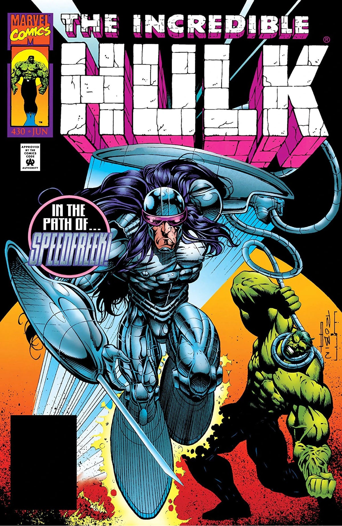The Incredible Hulk #430 Direct Edition cover