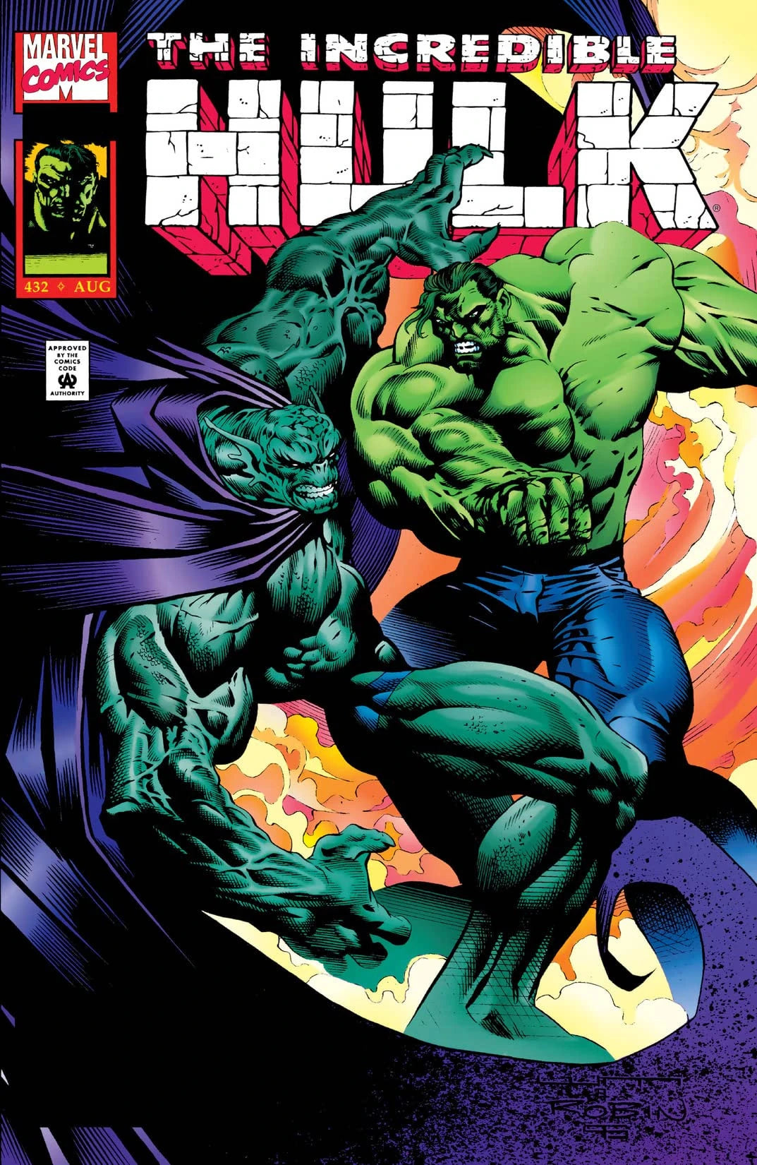 The Incredible Hulk #432 Direct Edition cover