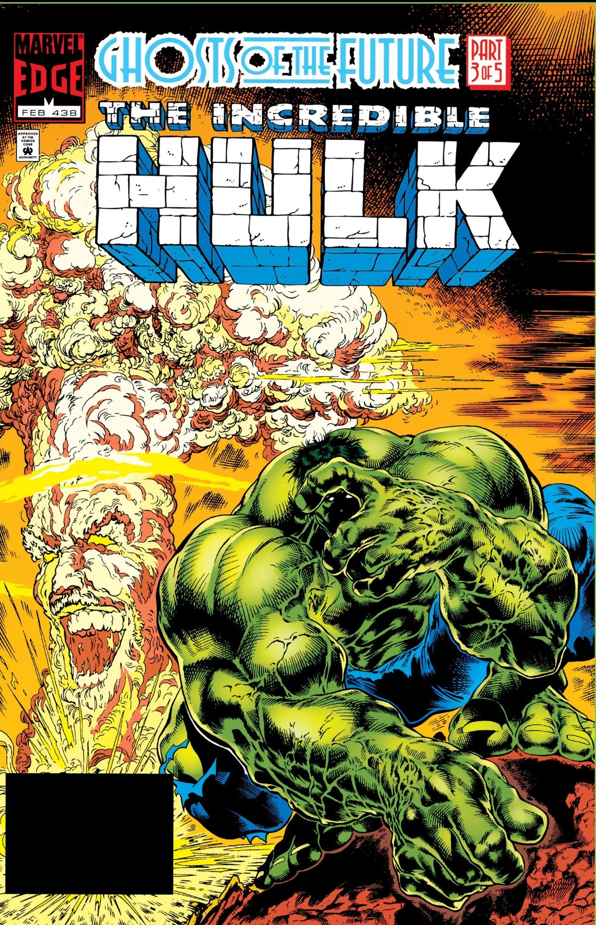 The Incredible Hulk #438 Direct Edition cover