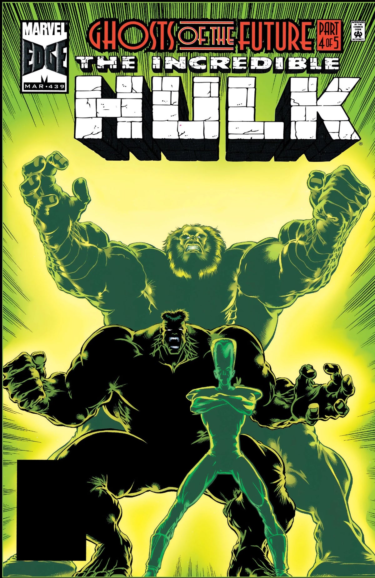 The Incredible Hulk #439 Direct Edition cover