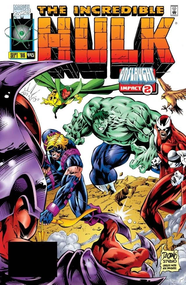 The Incredible Hulk #445 Direct Edition cover