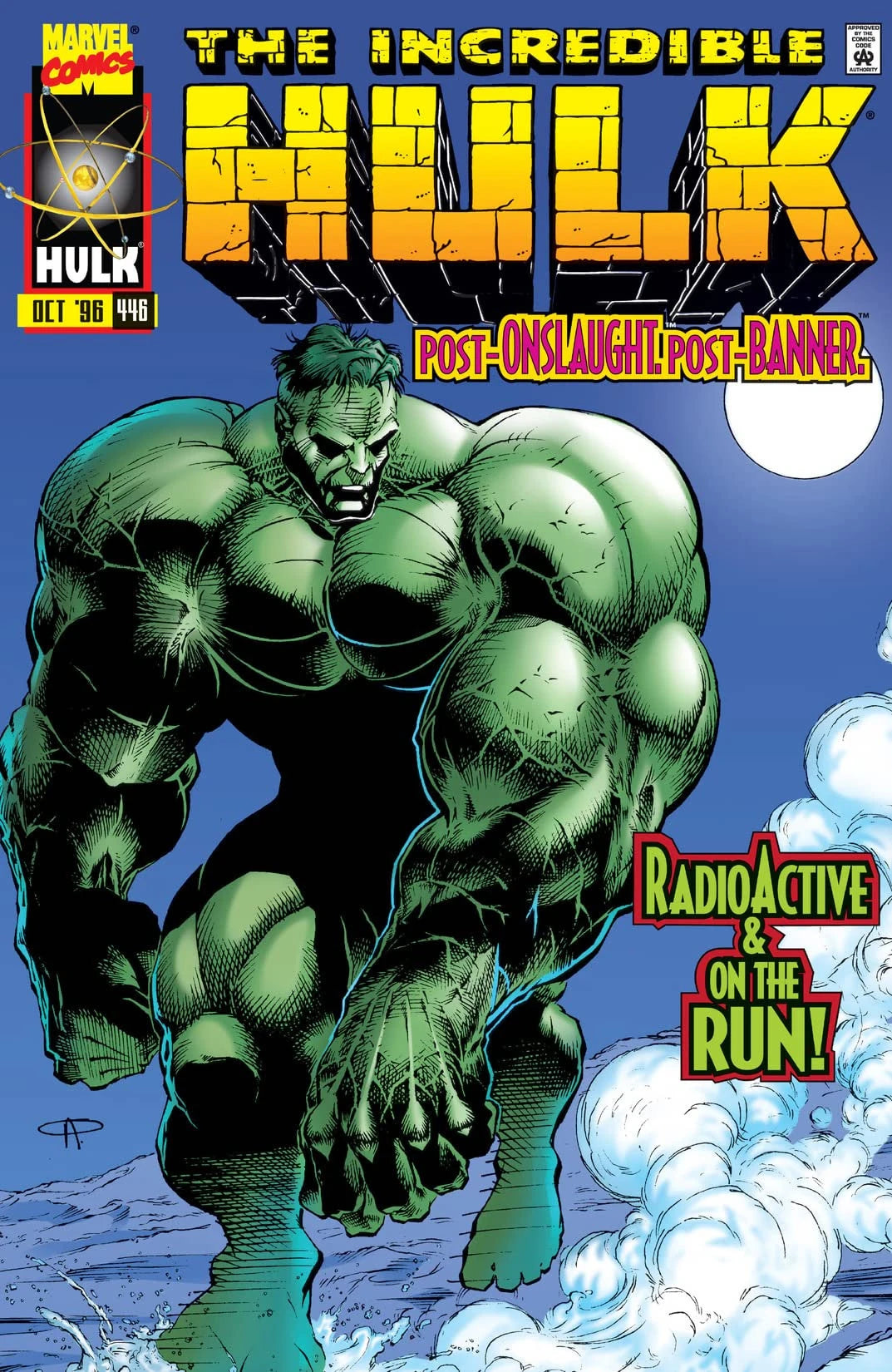 The Incredible Hulk #446 Direct Edition cover