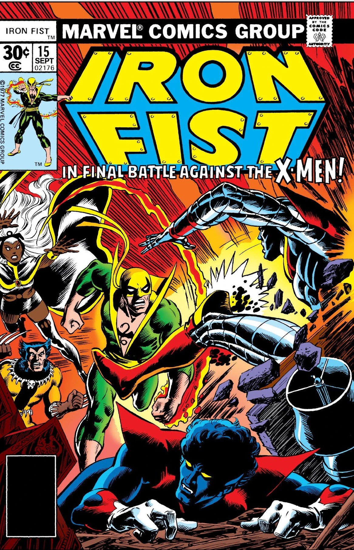 Iron Fist #15 A Regular Edition cover