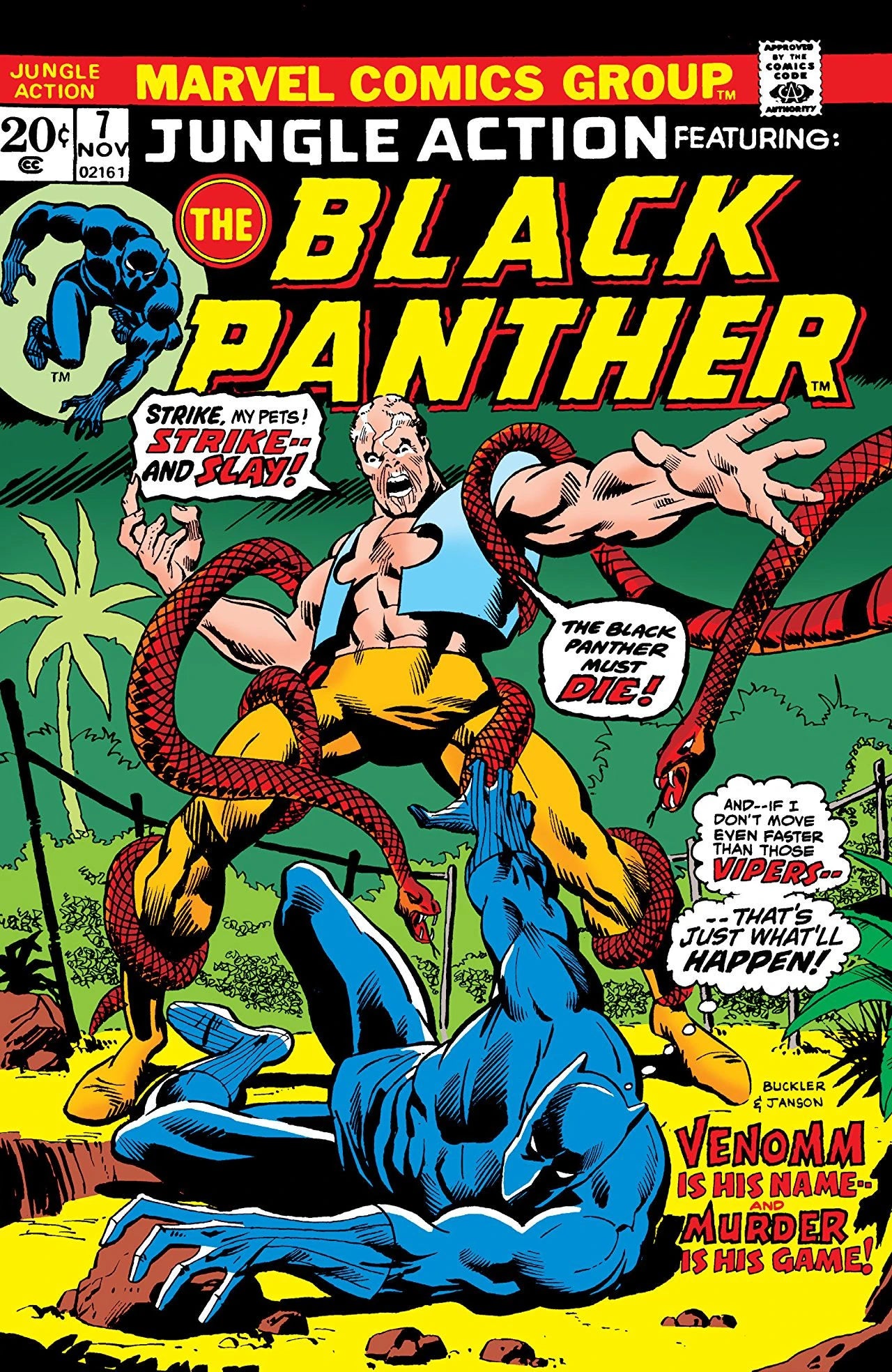 Jungle Action #7 A cover