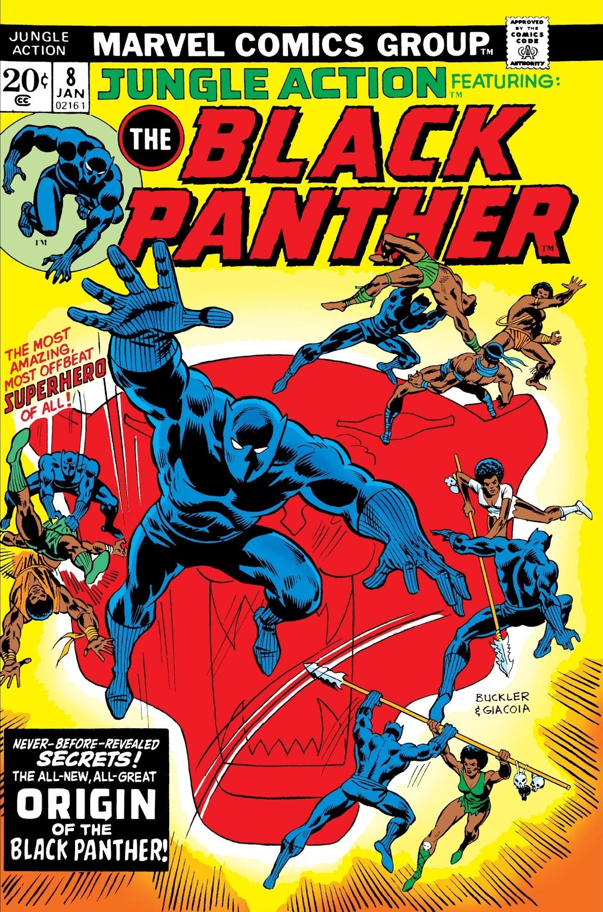 Jungle Action #8 A cover