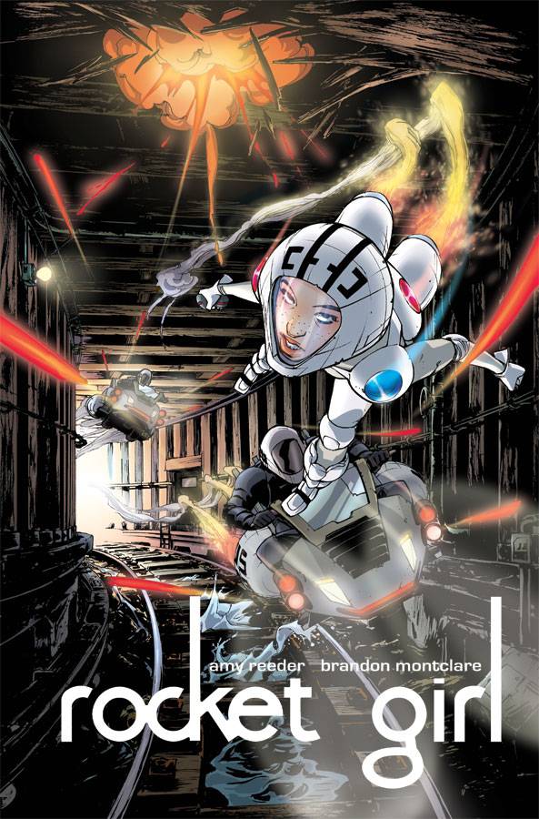 Rocket Girl #4 cover