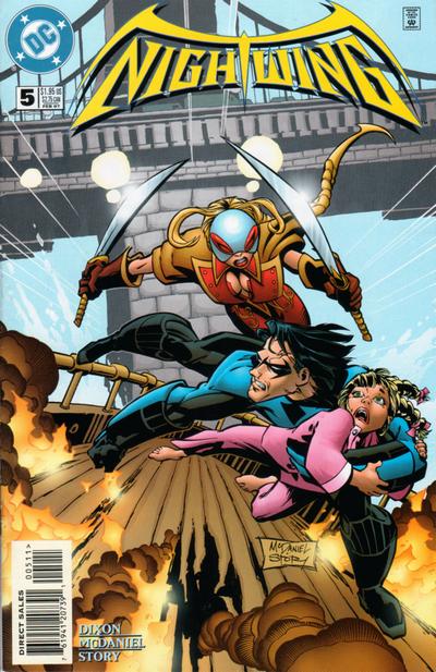 Nightwing #5 Direct Edition cover