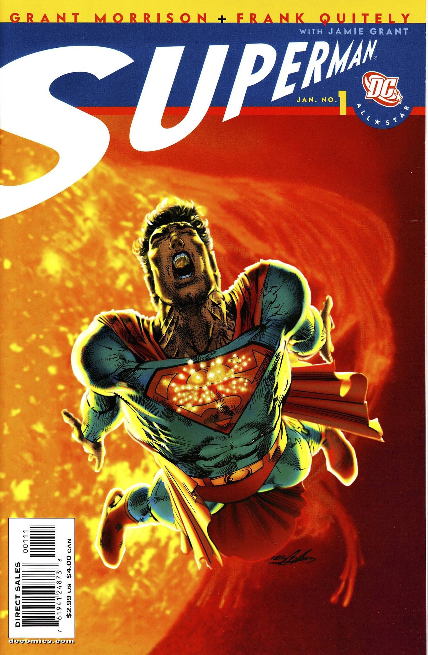 All-Star Superman #1 B cover