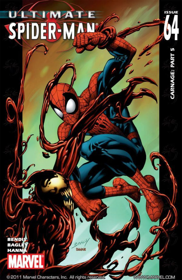 Ultimate Spider-Man #64 Direct Edition cover