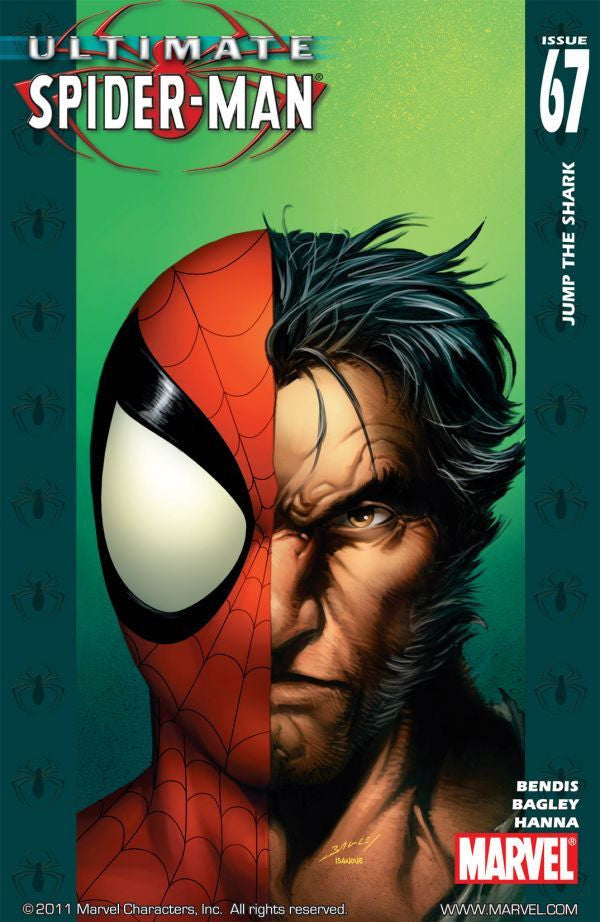 Ultimate Spider-Man #67 Direct Edition cover