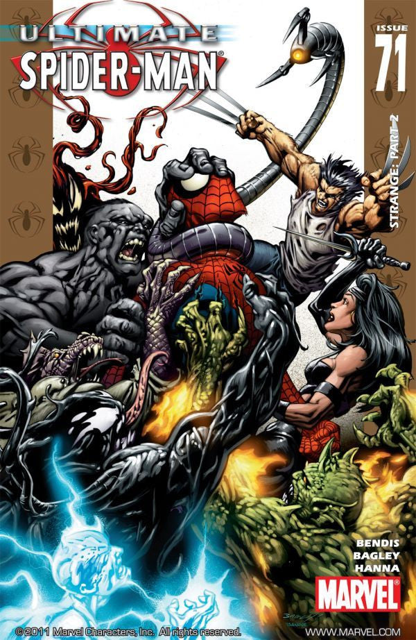 Ultimate Spider-Man #71 Direct Edition cover