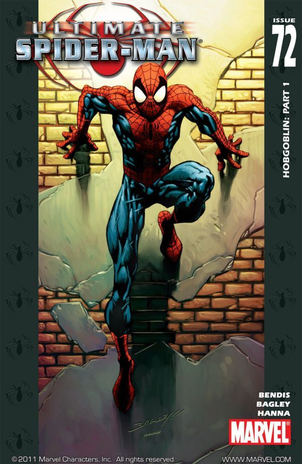 Ultimate Spider-Man #72 Direct Edition cover