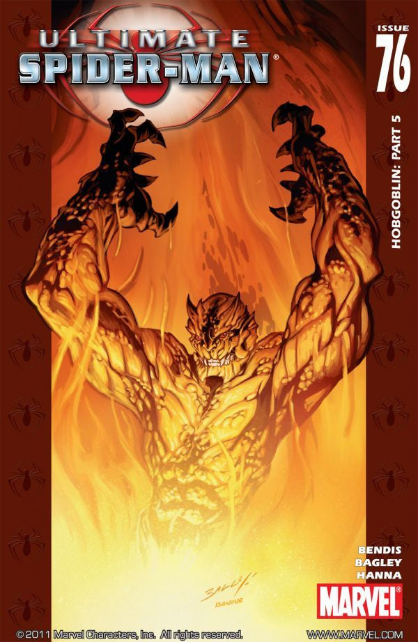 Ultimate Spider-Man #76 Direct Edition cover