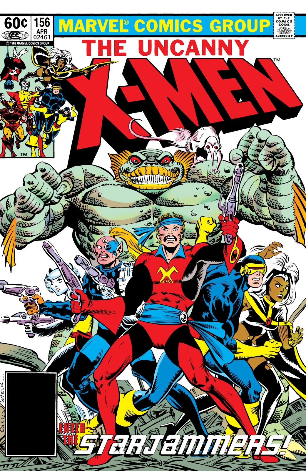 Uncanny X-Men #156 B Newsstand Edition cover