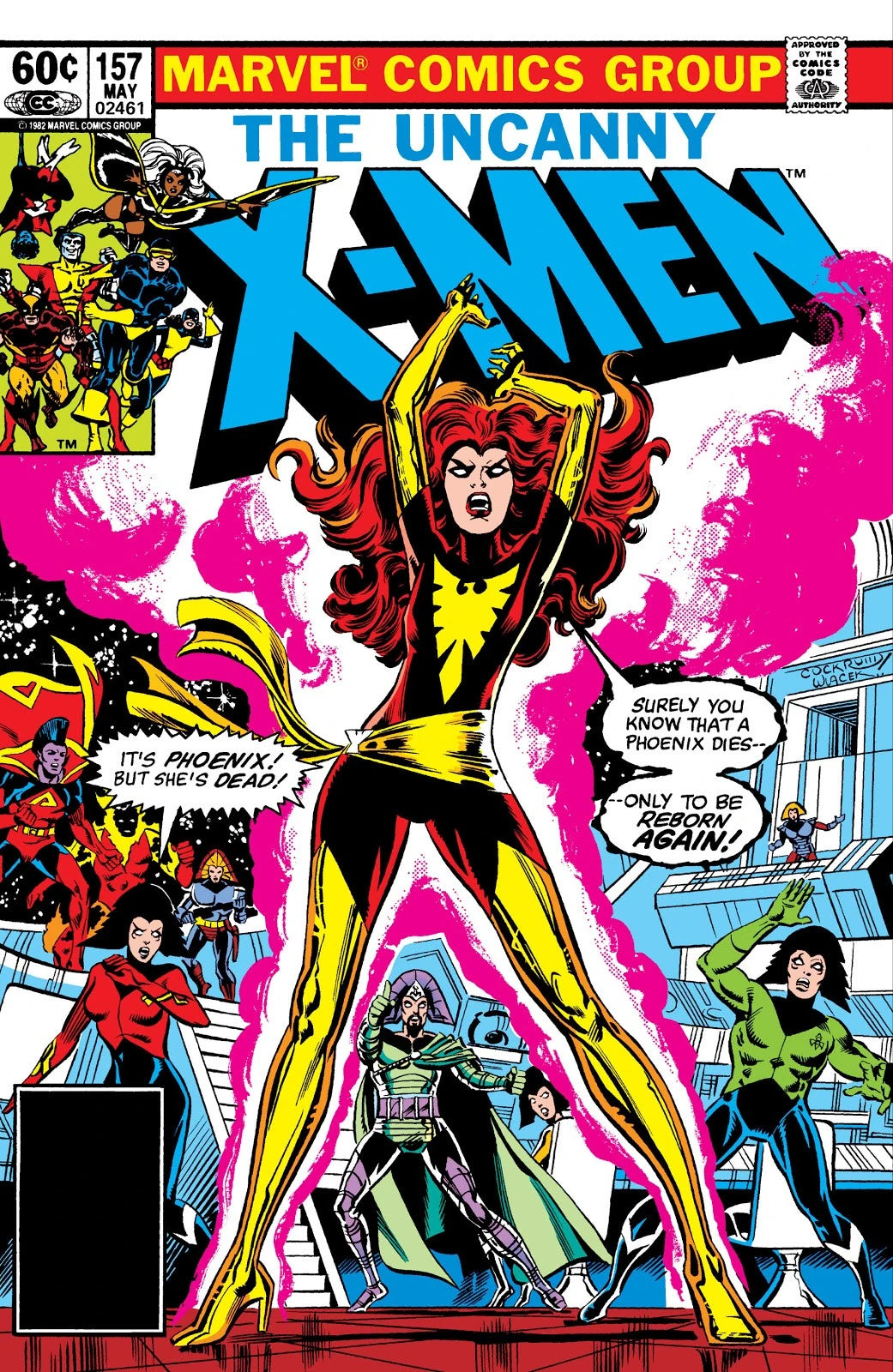 Uncanny X-Men #157 B Newsstand Edition cover