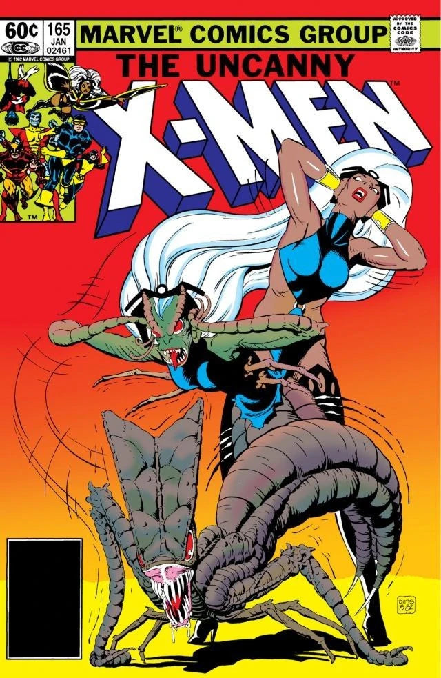 Uncanny X-Men #165 B Newsstand Edition cover