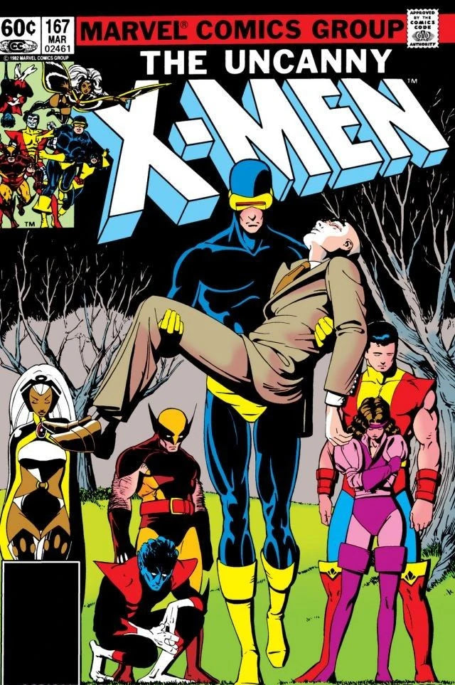 Uncanny X-Men #167 B Newsstand Edition cover