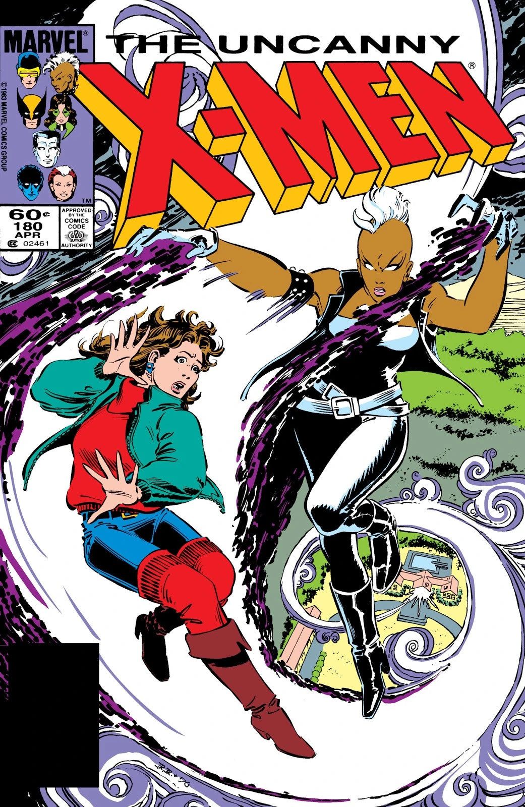 Uncanny X-Men #180 Newsstand Edition cover