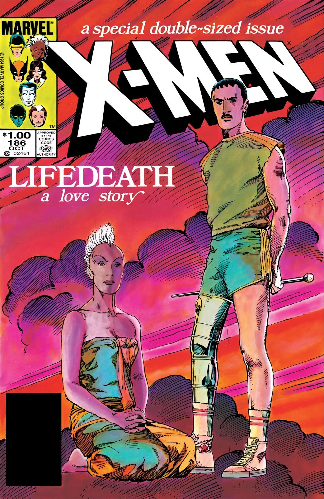 Uncanny X-Men #186 Newsstand Edition cover