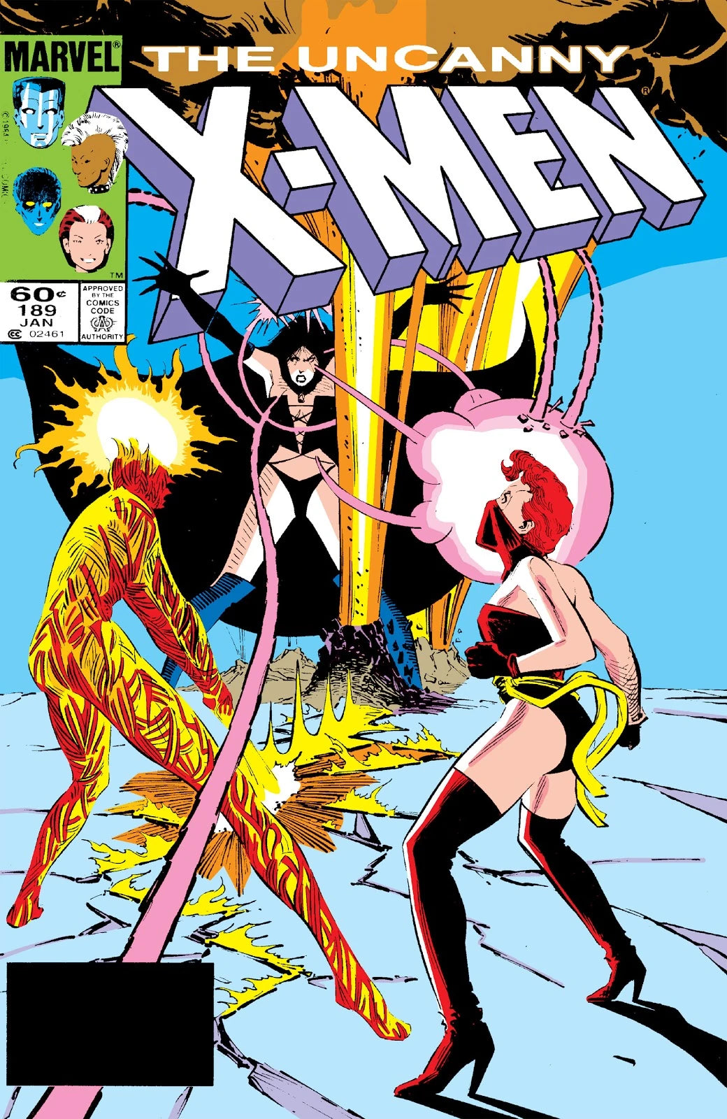 Uncanny X-Men #189 Direct Edition cover