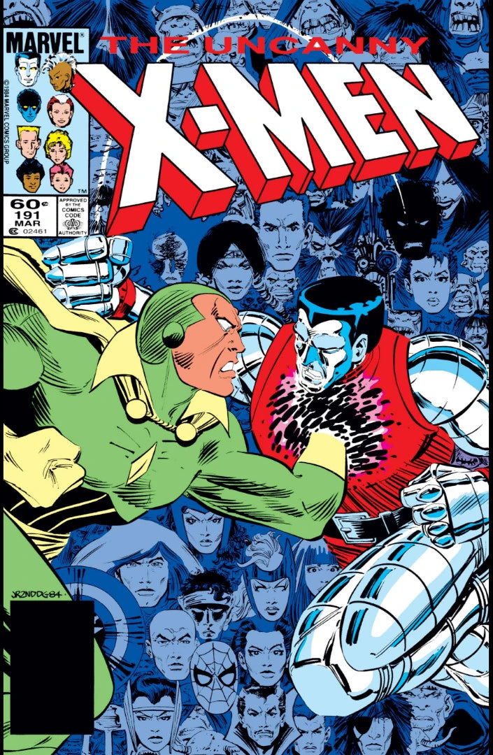 Uncanny X-Men #191 Direct Edition cover