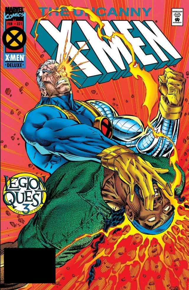 Uncanny X-Men #321 Direct Edition cover